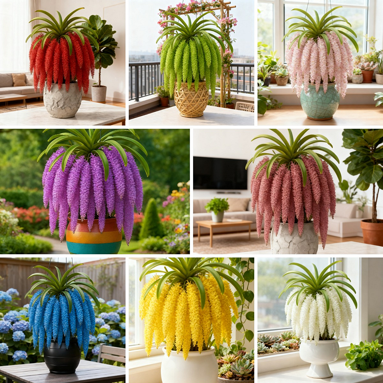 🦊🌿 Foxtail Orchid – Bringing Softness, Freshness, and Warmth to Life