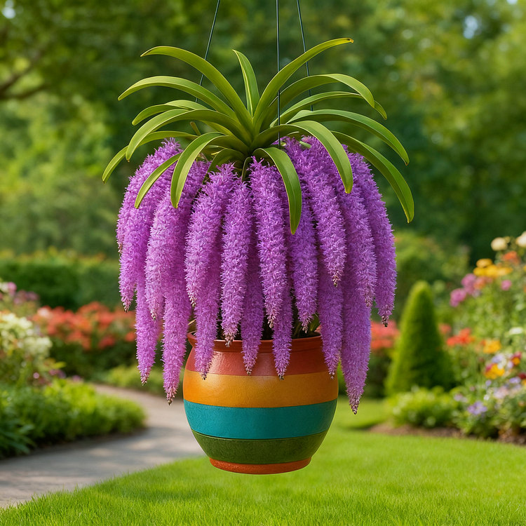 🦊🌿 Foxtail Orchid – Bringing Softness, Freshness, and Warmth to Life