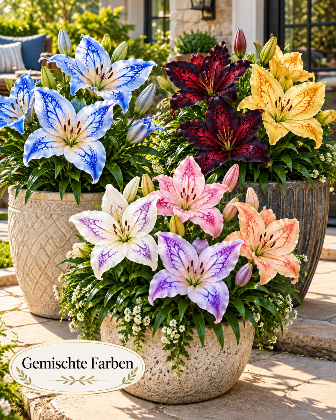 🦋Riesige Schmetterlingslilien-Zwiebeln – Atemberaubende Blüten für jeden Garten✨