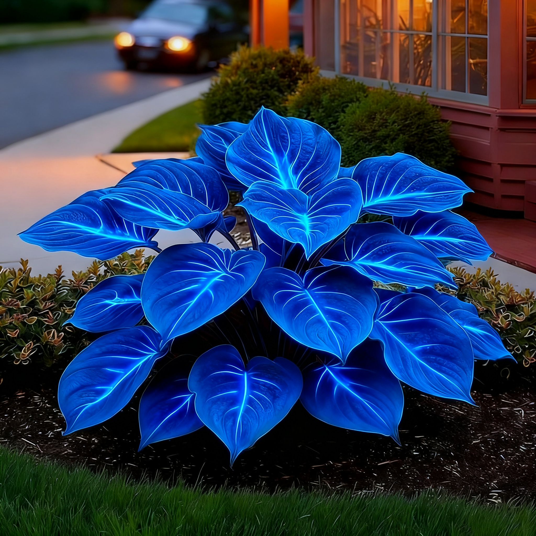 💥2025 Neuheit: Flame Red Lips Hosta – Entfesseln Sie das Leuchten in Ihrem Garten!🔥