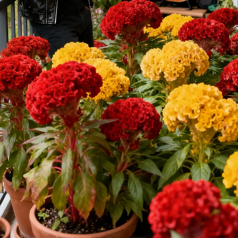 🔥Flame Bloom Fresh Cockscomb Bulbs
