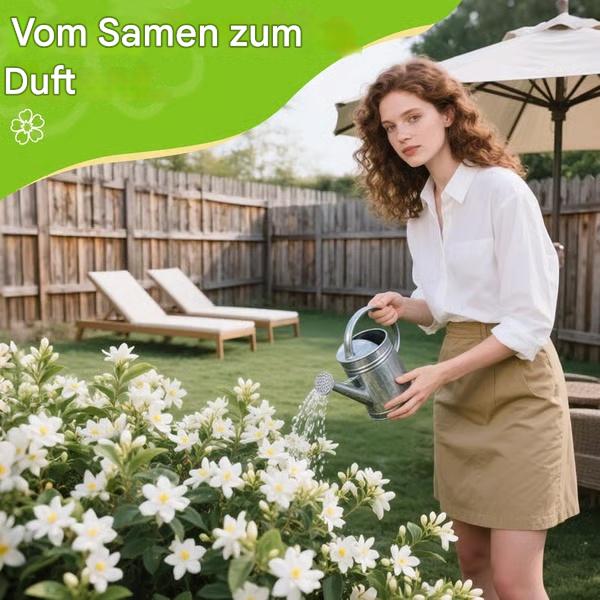 🏆 Über 50.000 verkauft! 🌿❄️ FrostCharm Jasmin-Samen – Winterpflanzung, mehrjährige Blüten und duftende Garten-Eleganz 🌸