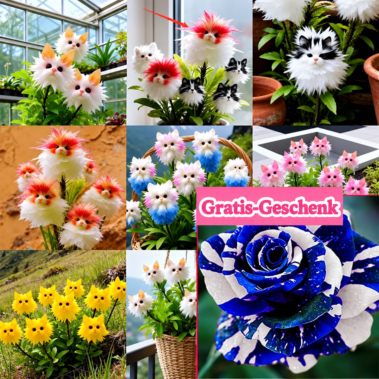 🐱 Katzenaugen Orchideen Samen - Außergewöhnliche Blüten, die alle Blicke auf sich ziehen