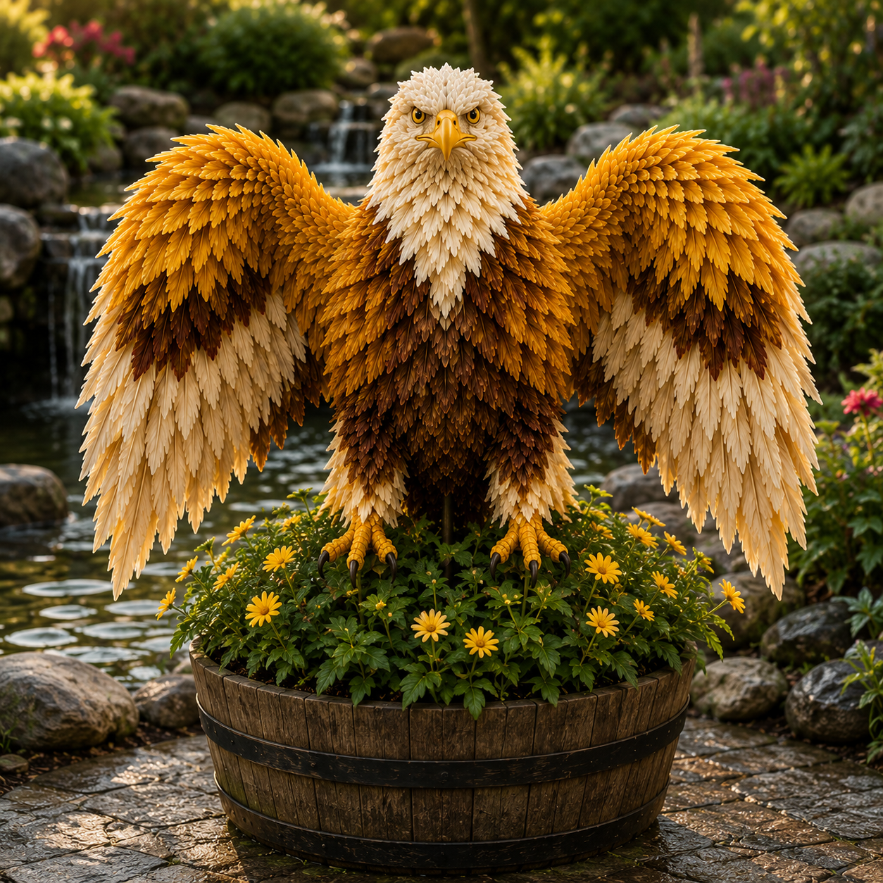 🦅 Amerikanische Adler Blüte (American Pride Eagle Bloom) Zwiebeln – Die majestätische Blume, die einem Weißkopfseeadler ähnelt