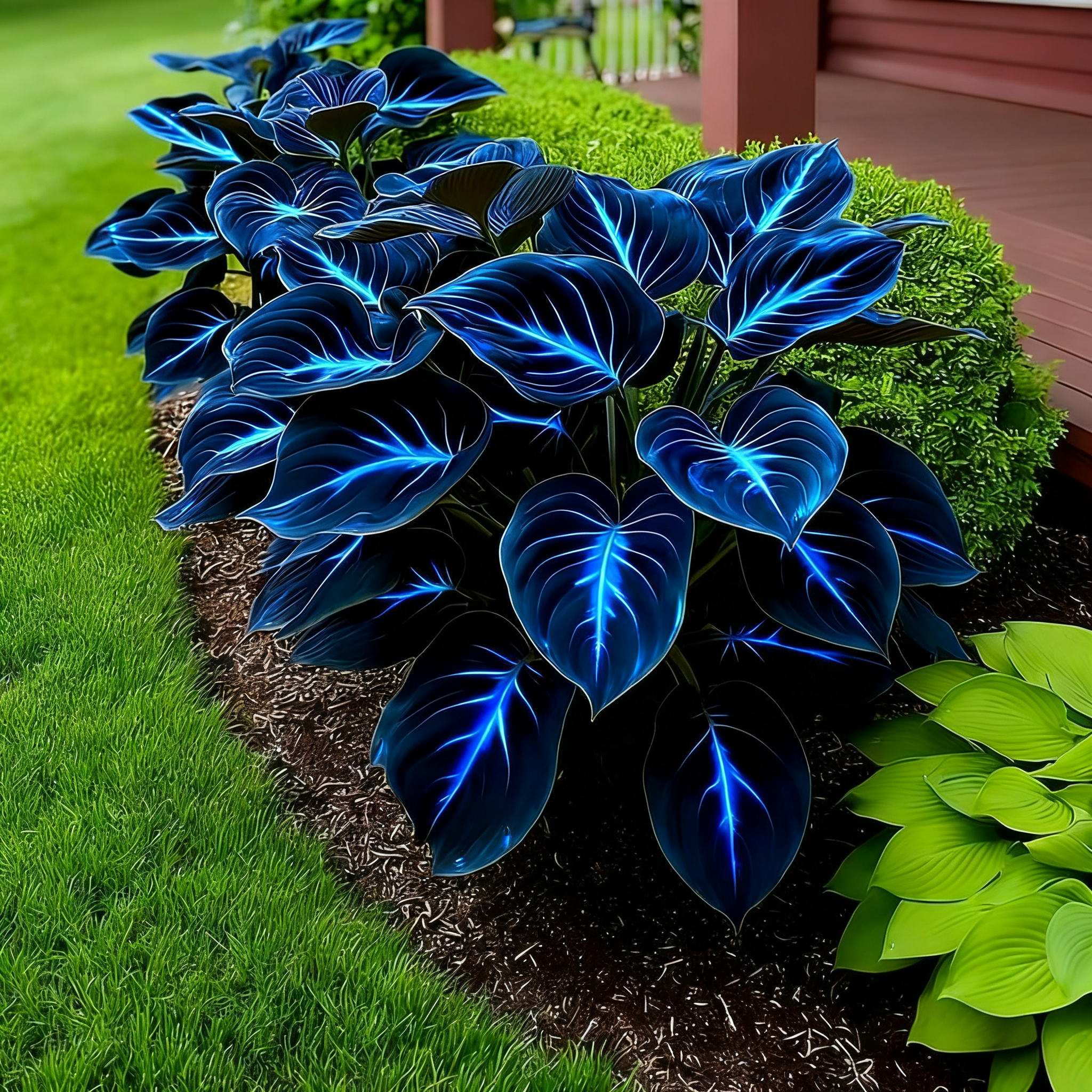 💥 2025 Hot New Release – Aurora hosta, The Plant That Glows at Night 🌌