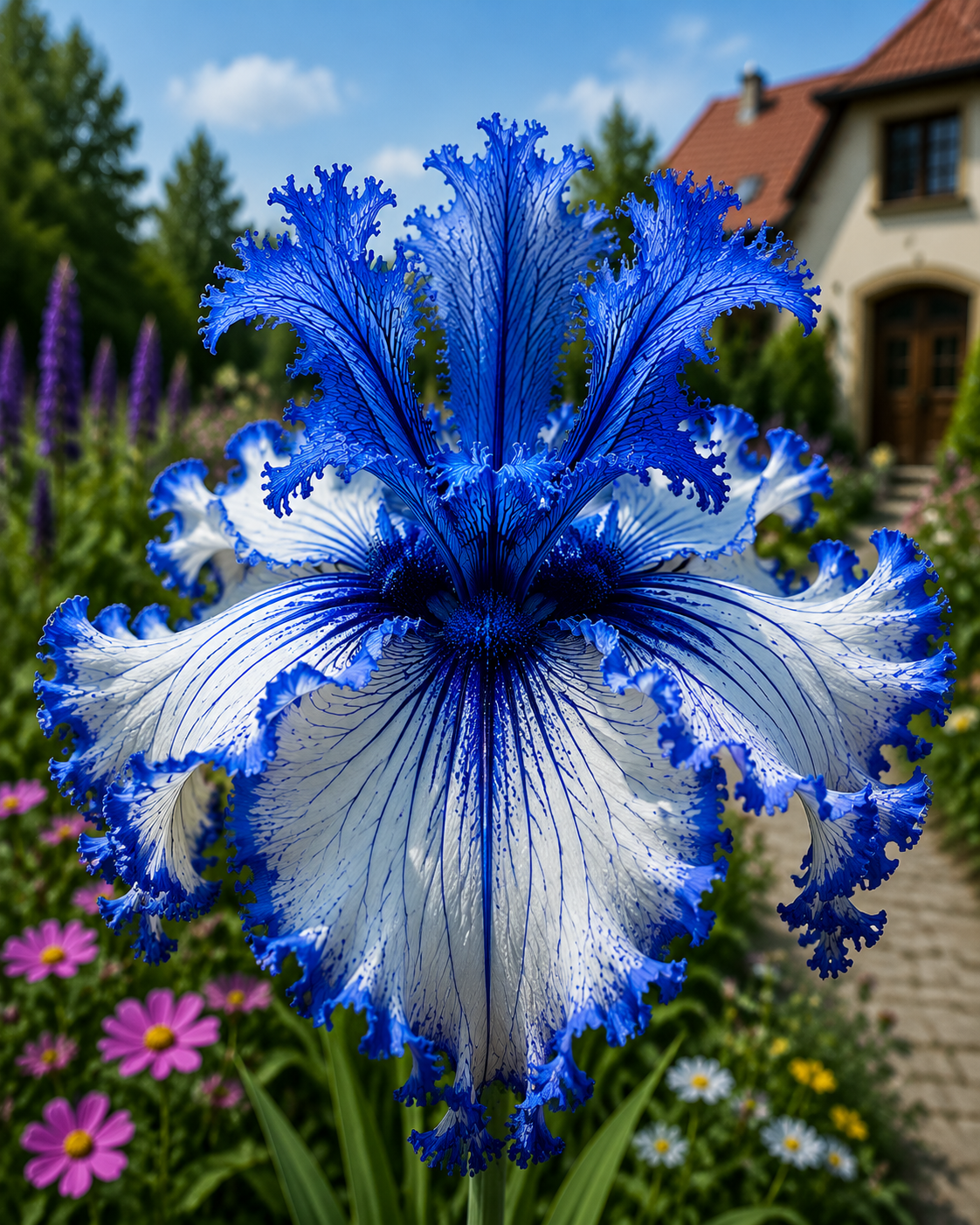 Seltene Fledermaus-Iris-Zwiebeln – Exotische Eleganz für einen wahrhaft unvergesslichen Garten ✨