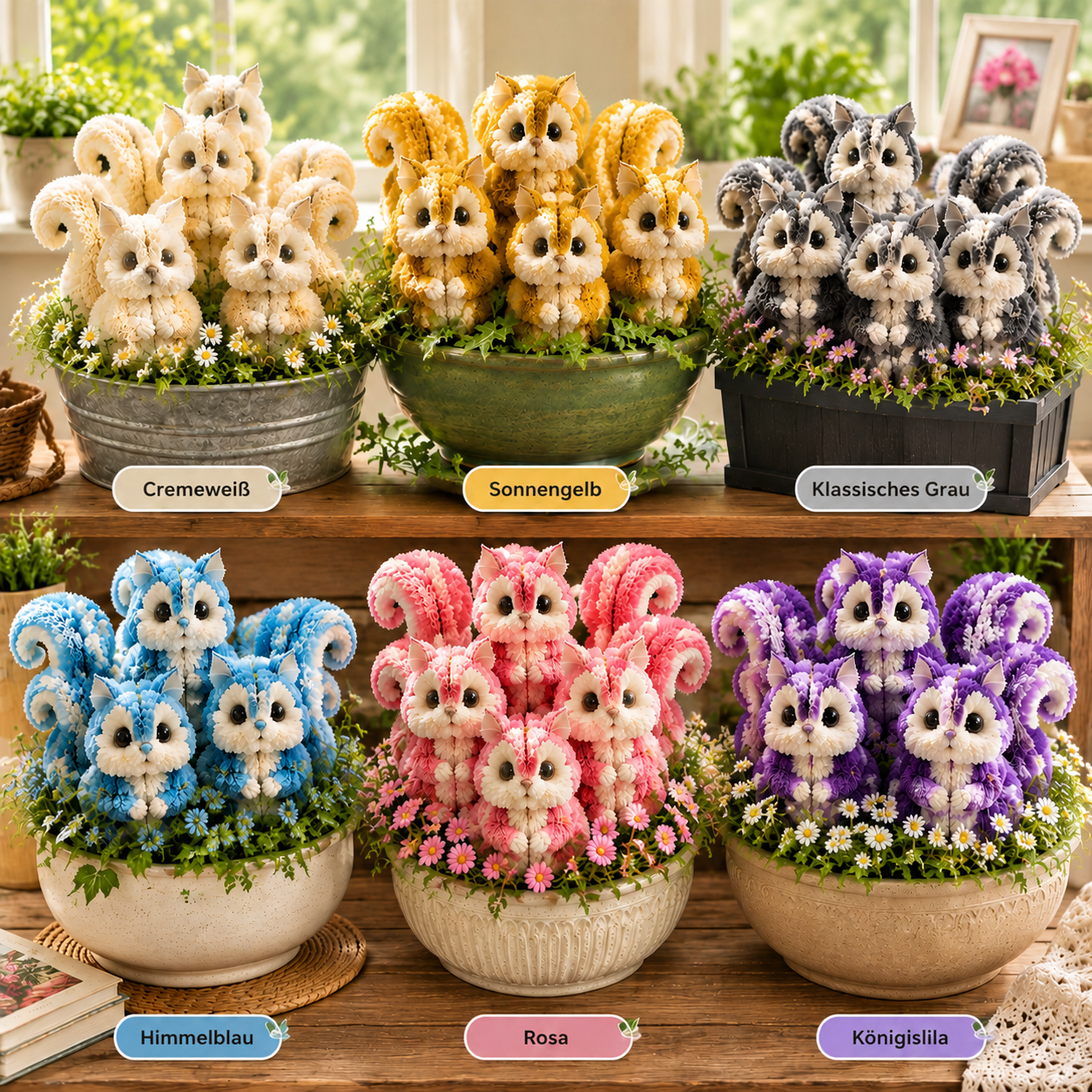 🐿️ Eichhörnchen Blume – Die entzückende Gartenblume, die wie ein winziges Eichhörnchen aussieht