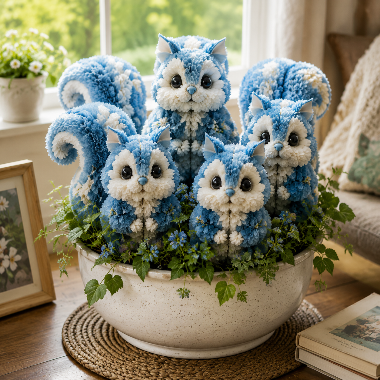 🐿️ Eichhörnchen Blume – Die entzückende Gartenblume, die wie ein winziges Eichhörnchen aussieht