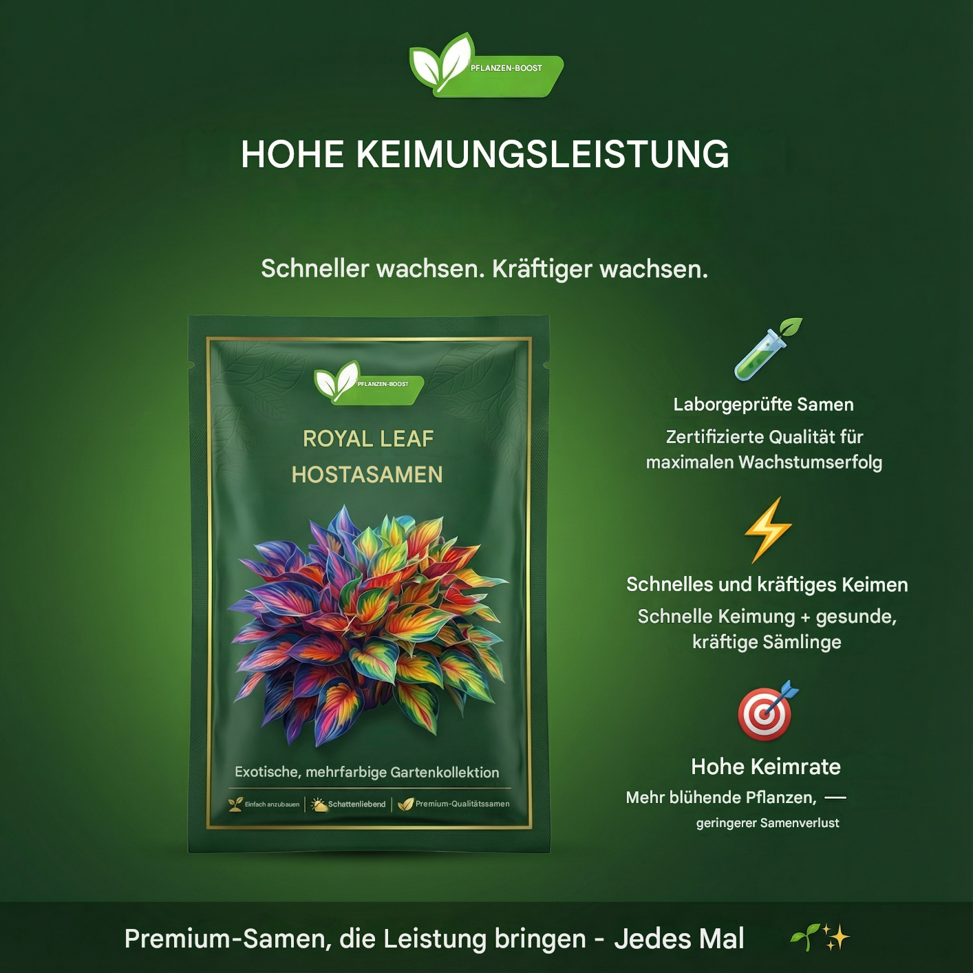 💥LETZTER TAG: 50 % RABATT🌿 Premium-Hostasamen (selten) | Neuheiten 2026 aus dem Blumenviertel von Los Angeles