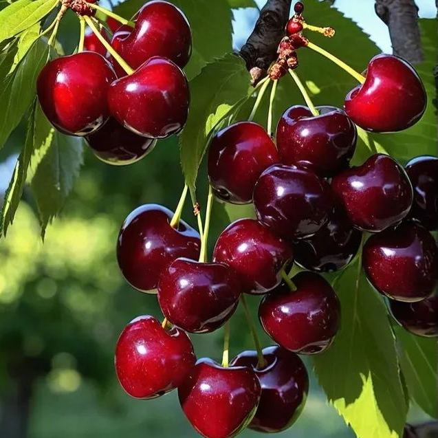 🍒Importierte hochwertige chilenische Kirschkerne – 💖Hell und attraktiv – voller Früchte – 10 Samen pro Packung