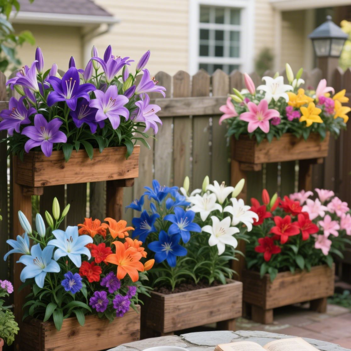 ⚜️Rare Color Double-Petaled Fragrant lily bulbs—Fresh and Sweet