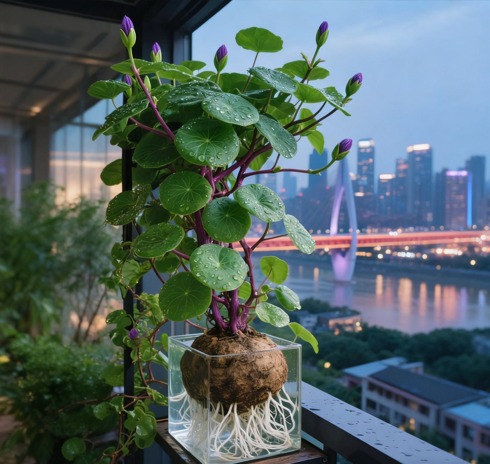 🎈🪴Red rattan Stephania Erecta: The strongest houseplant for lazy people🌿