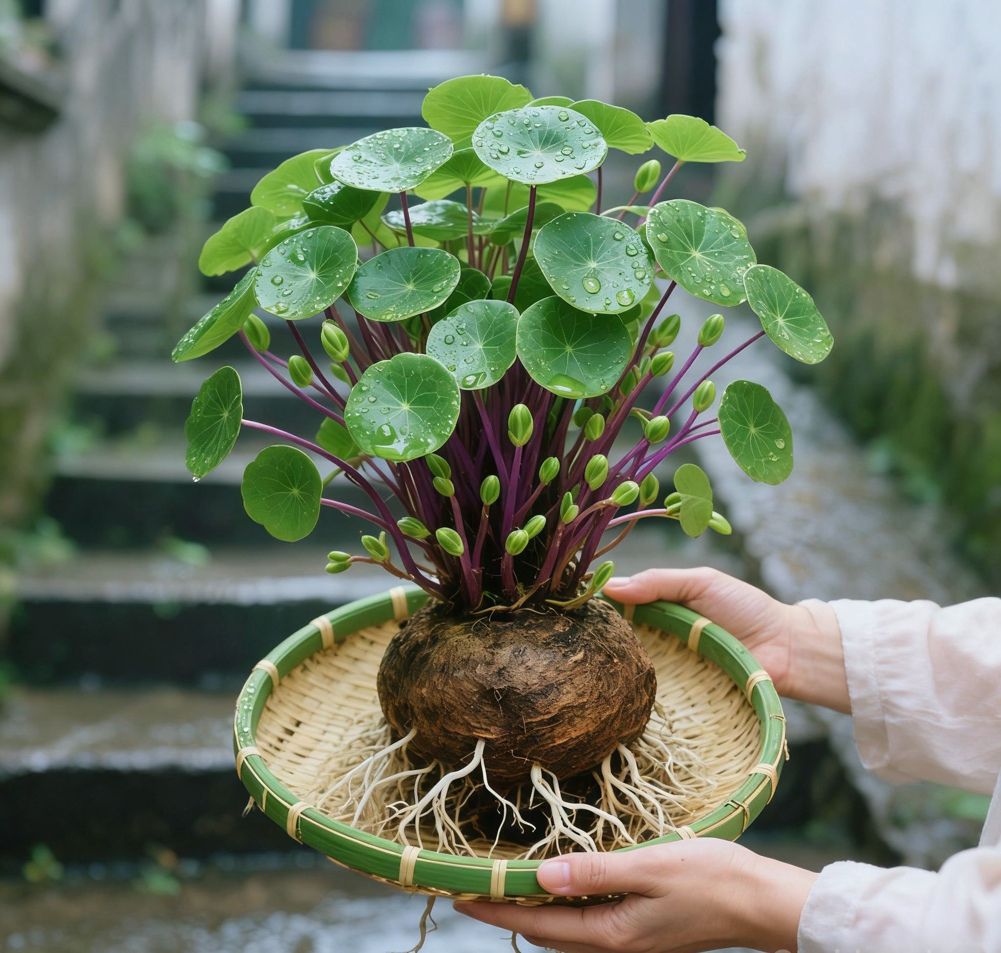 🎈🪴Red rattan Stephania Erecta: The strongest houseplant for lazy people🌿