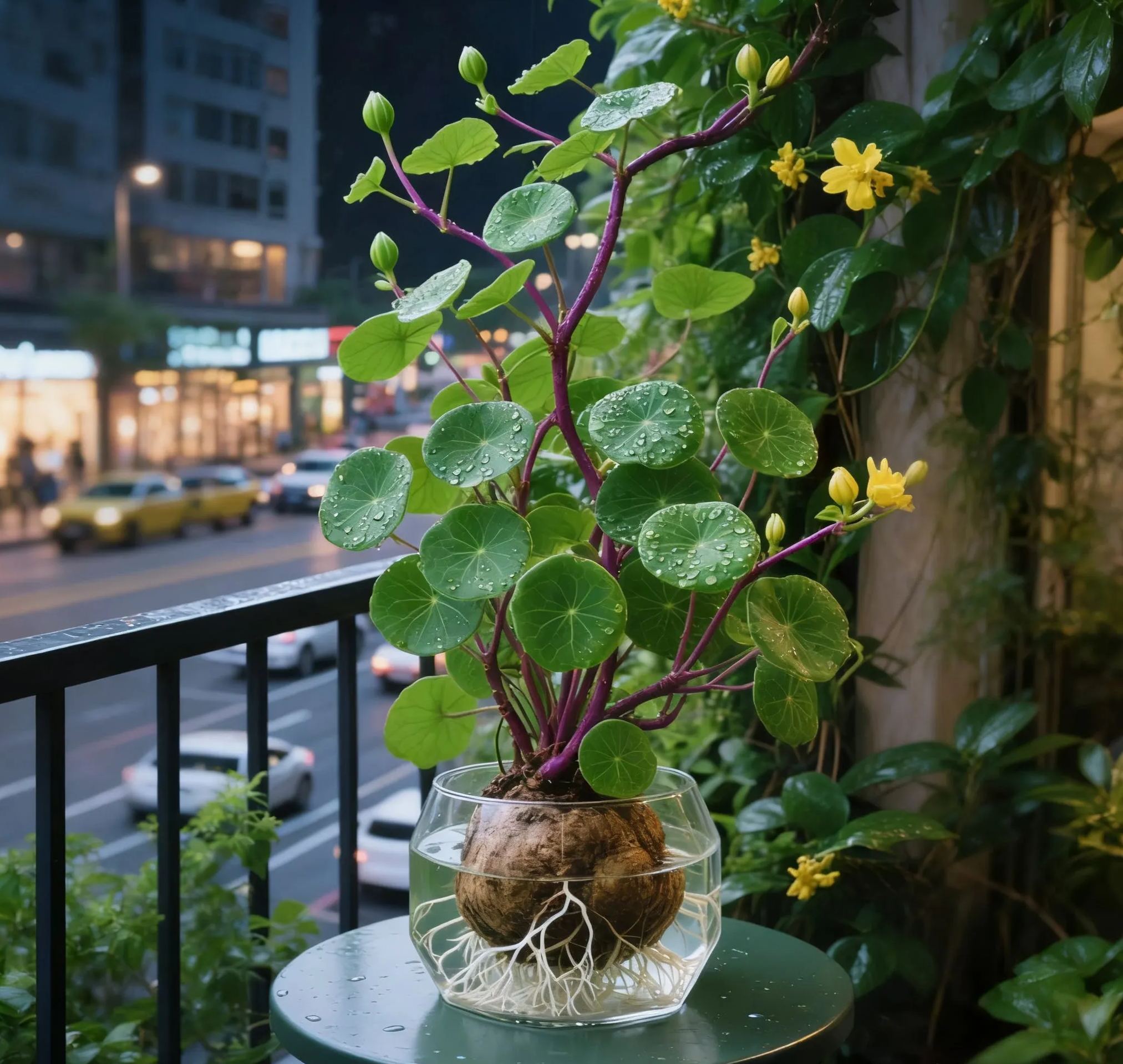 🎈Rote Rattanpflanze Stephania erecta: Die robusteste Zimmerpflanze für Faule🌿