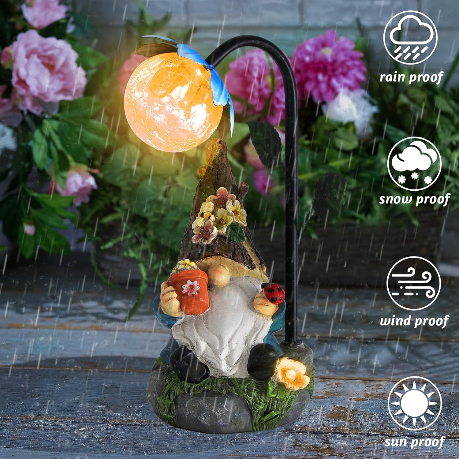 Garden Gnomes Statue Decor