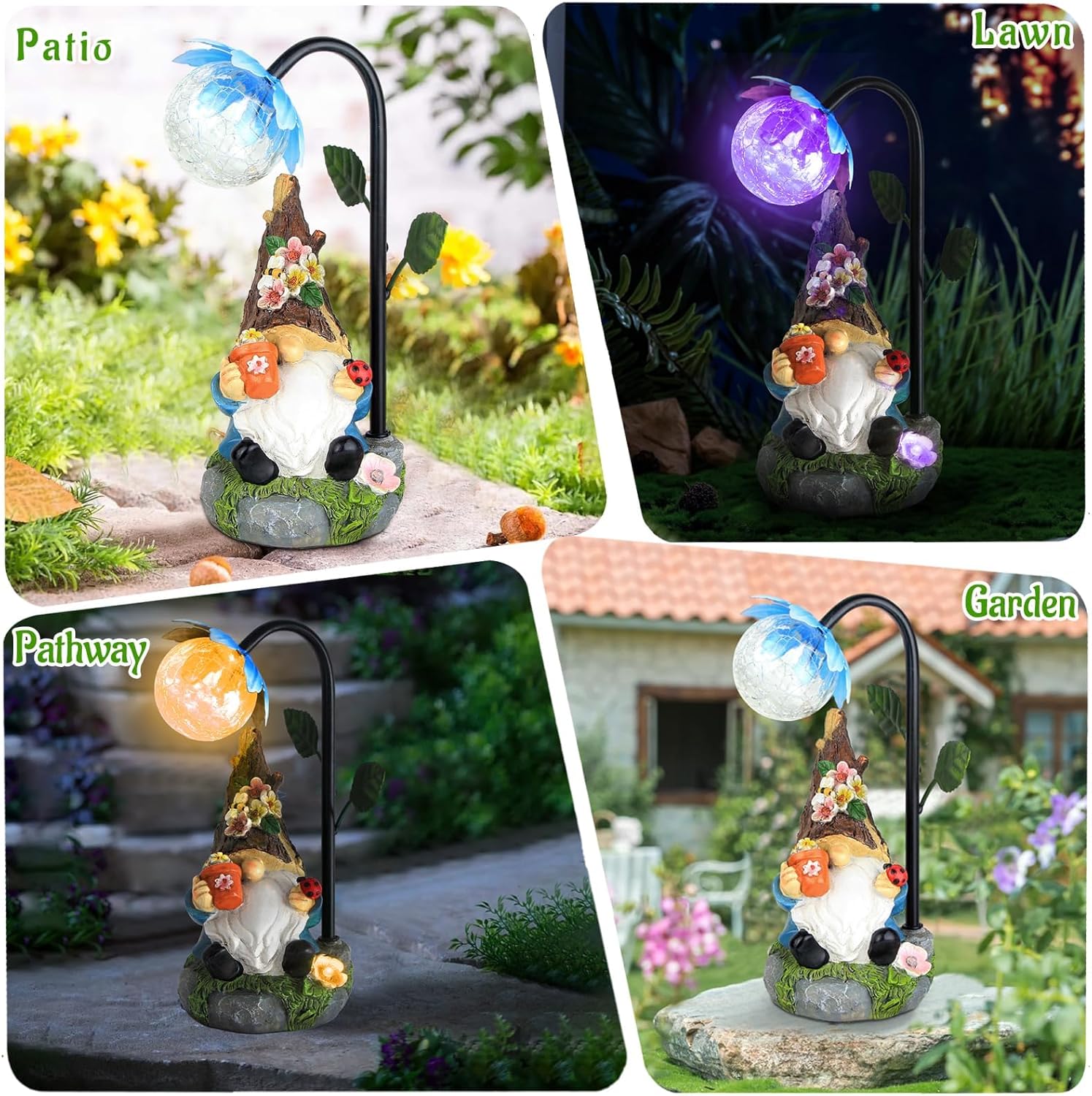 Garden Gnomes Statue Decor
