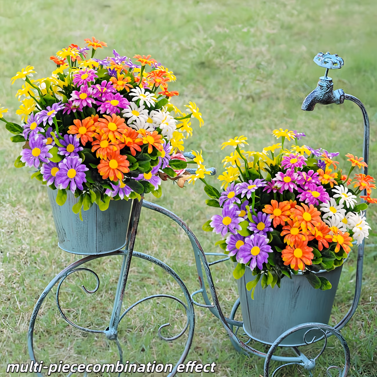 Little Daisy 💐 Artificial Flowers for Outdoors