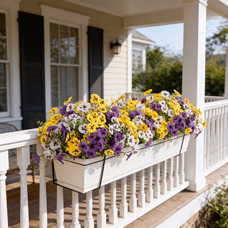 36pcs Artificial Pansy Bouquet 