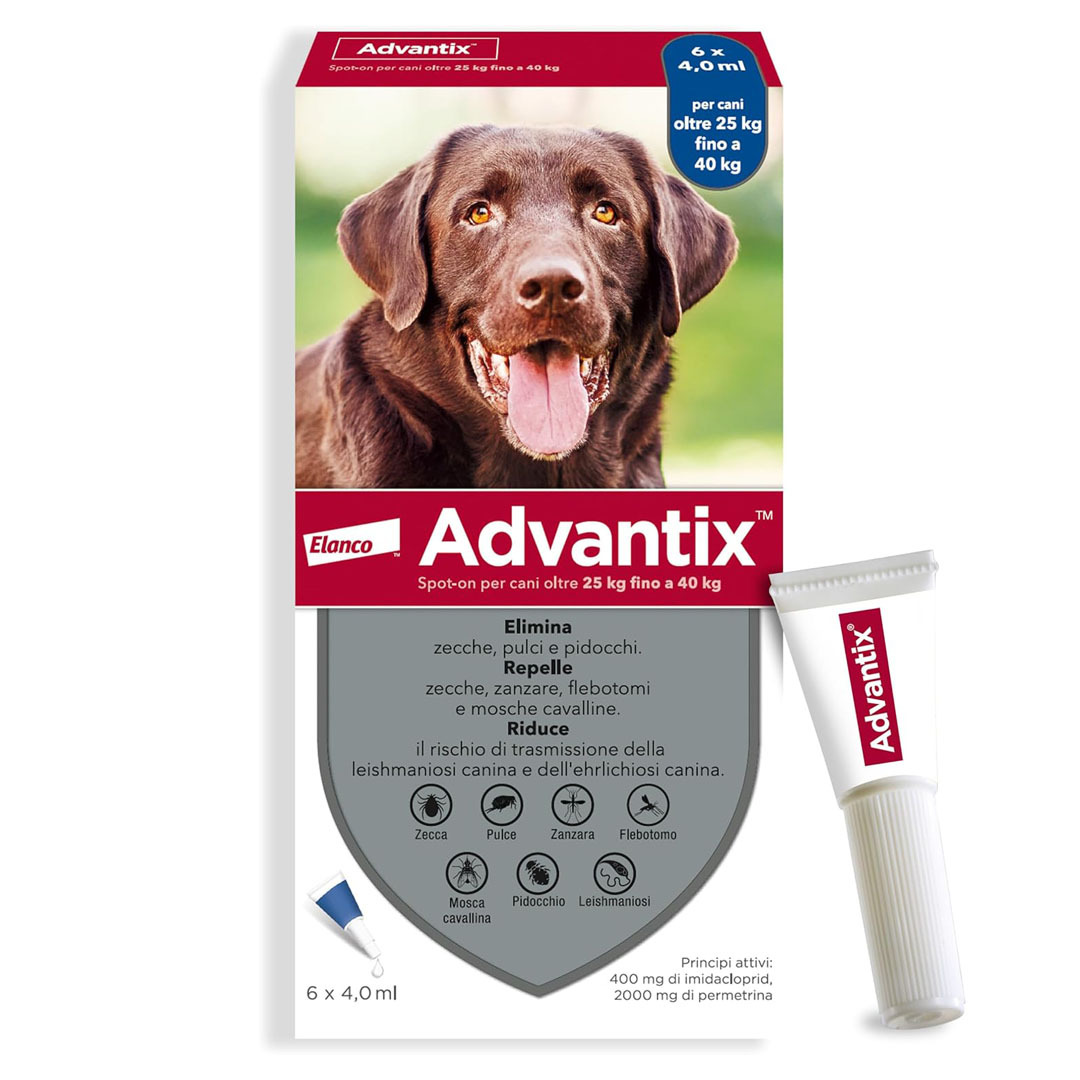 Advantix® Spot On Antiparassitario Per Cani 4-60 Kg-EU Petpet-Park