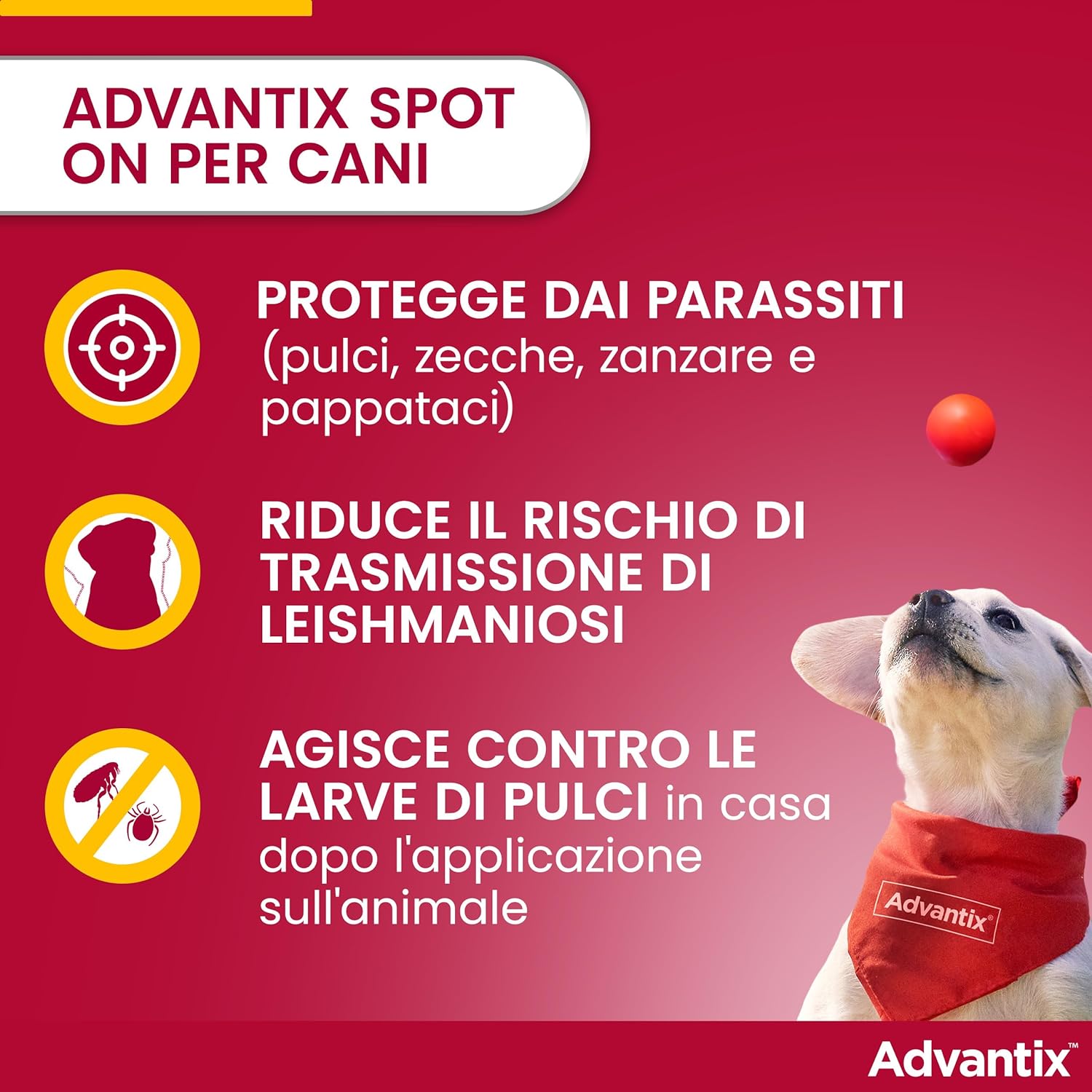 Advantix® Spot On Antiparassitario Per Cani 4-60 Kg-EU Petpet-Park