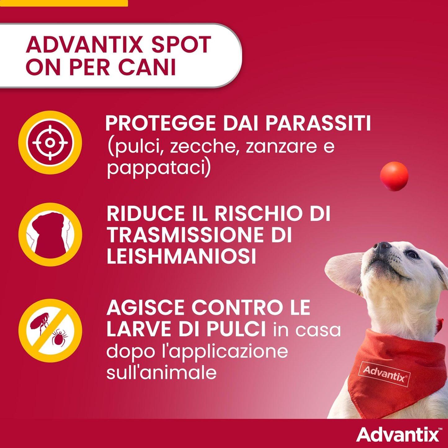 Advantix® Spot On Antiparassitario Per Cani 4-60 Kg-EU Petpet-Park