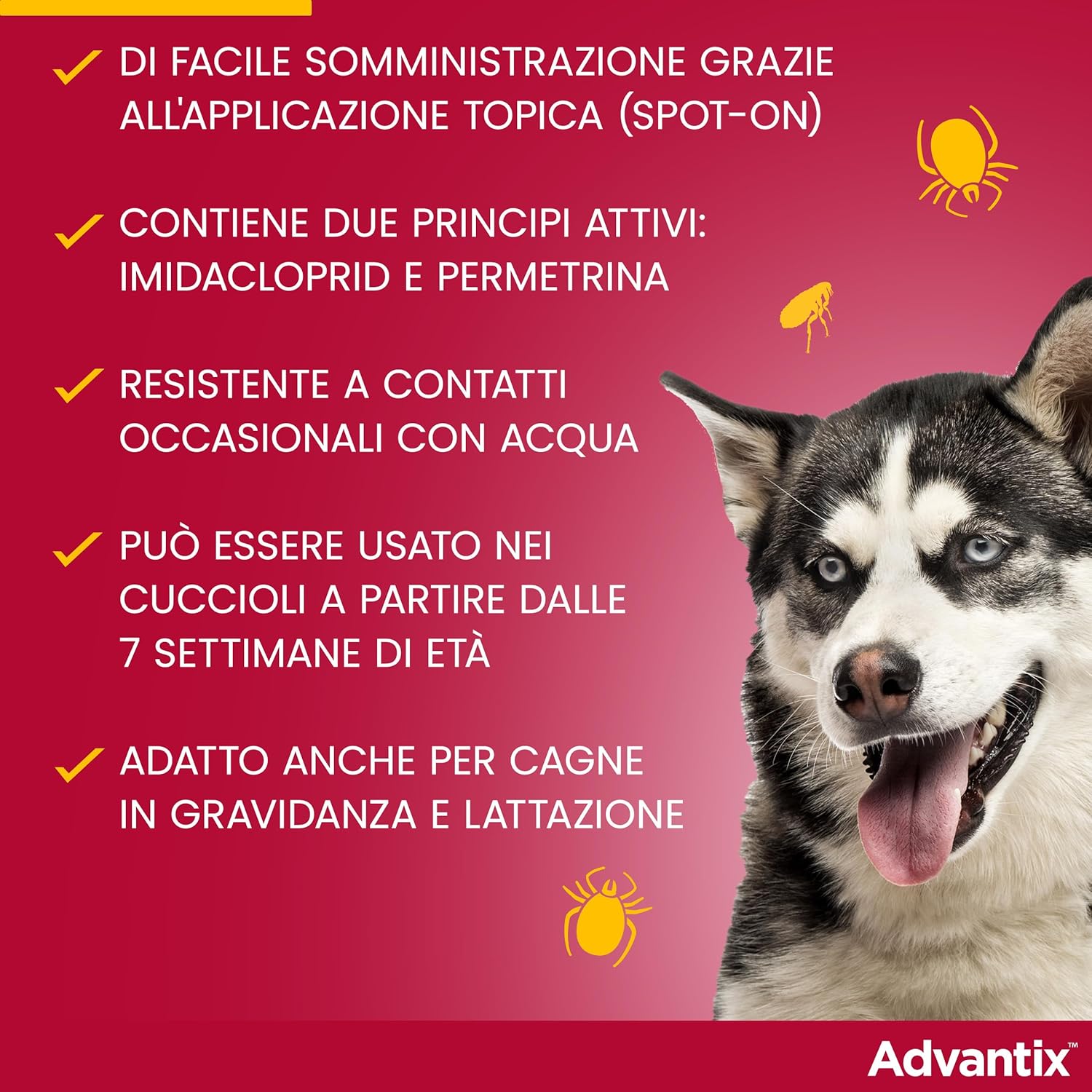 Advantix® Spot On Antiparassitario Per Cani 4-60 Kg-EU Petpet-Park