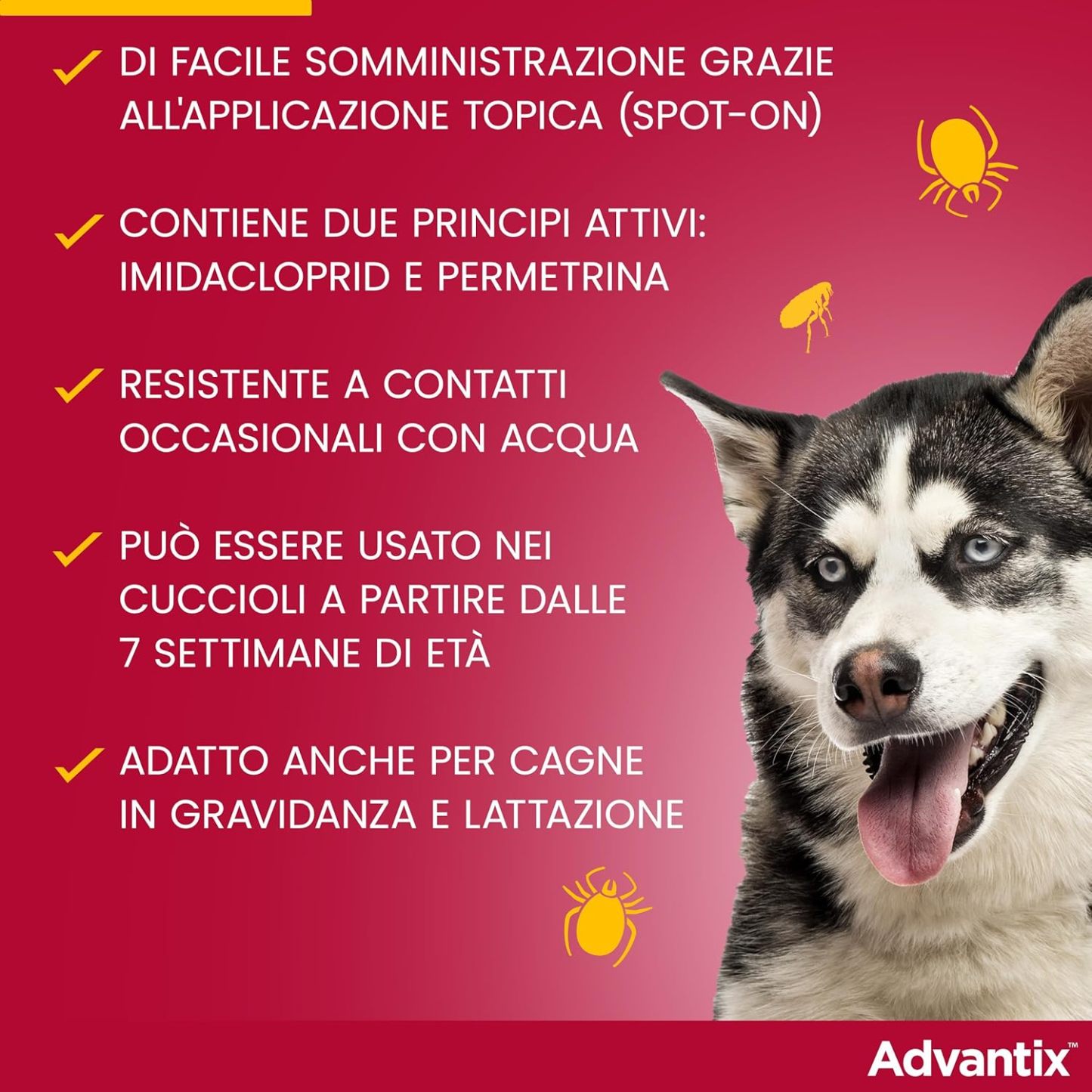 Advantix® Spot On Antiparassitario Per Cani 4-60 Kg-EU Petpet-Park