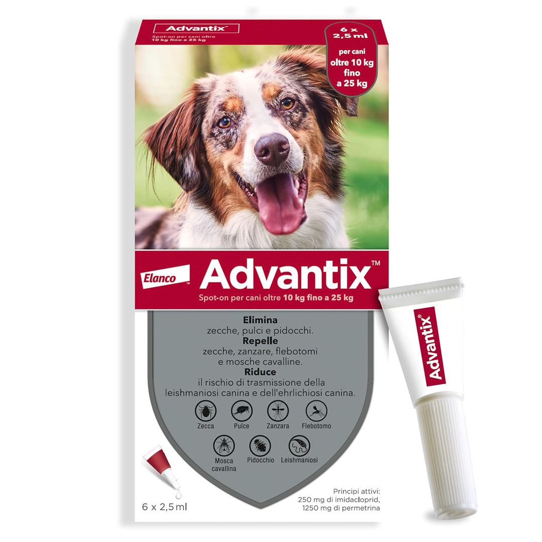 Advantix® Spot On Antiparassitario Per Cani 4-60 Kg-EU Petpet-Park