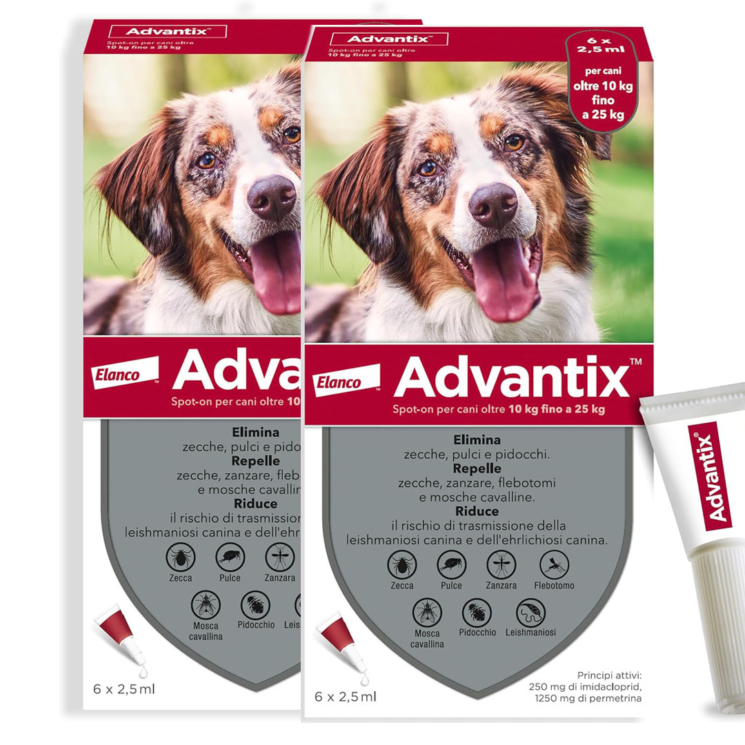 Advantix® Spot On Antiparassitario Per Cani 4-60 Kg-EU Petpet-Park