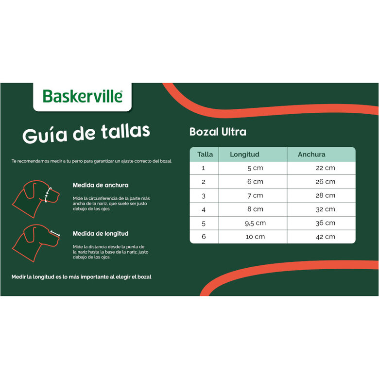 Baskerville Ultra Muzzle Bozal tipo canasta para perros