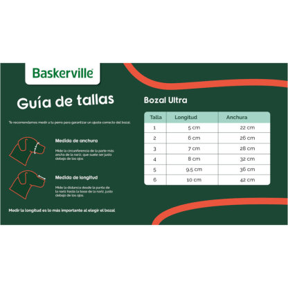 Baskerville Ultra Muzzle Bozal tipo canasta para perros