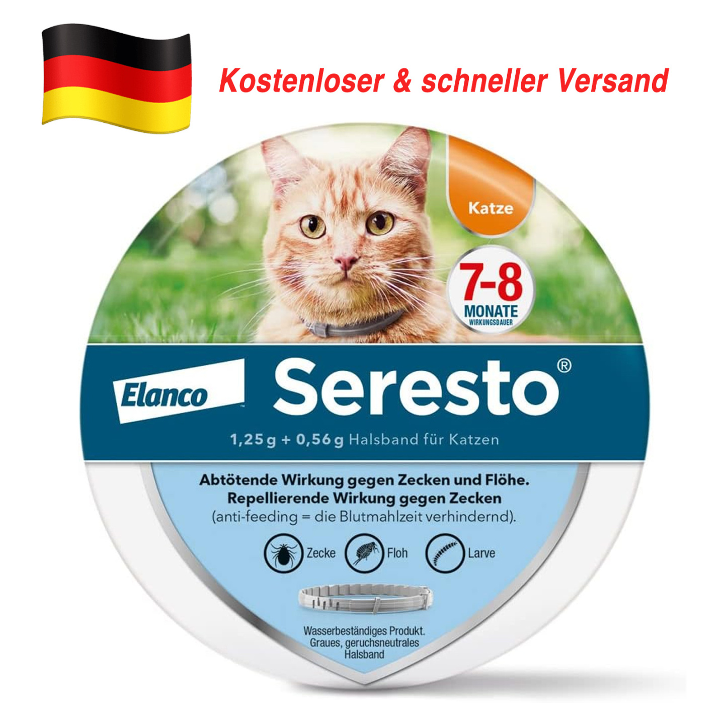 SerestoHalsband für Katzen