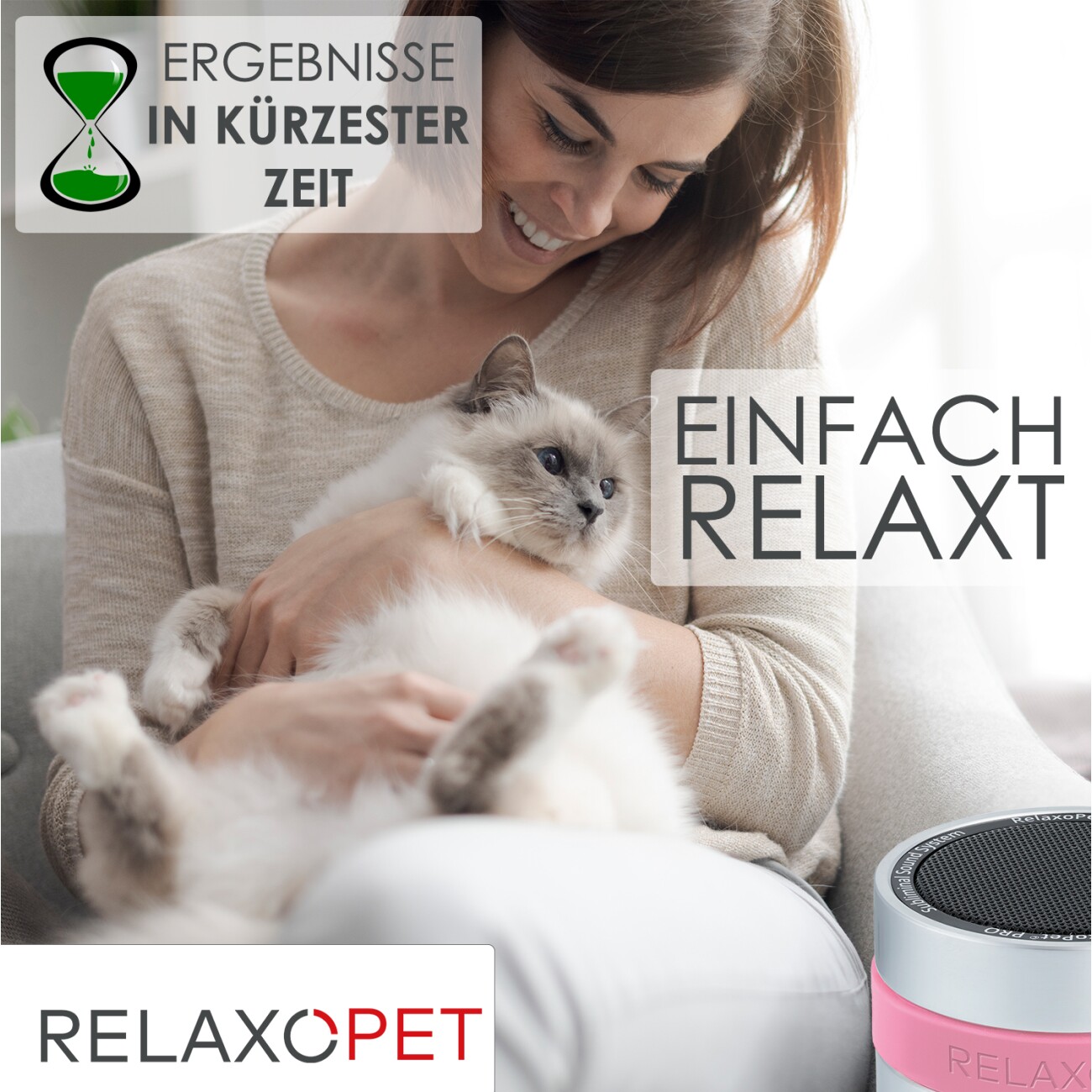 RelaxoPet PRO Entspannungs-Trainer KATZE