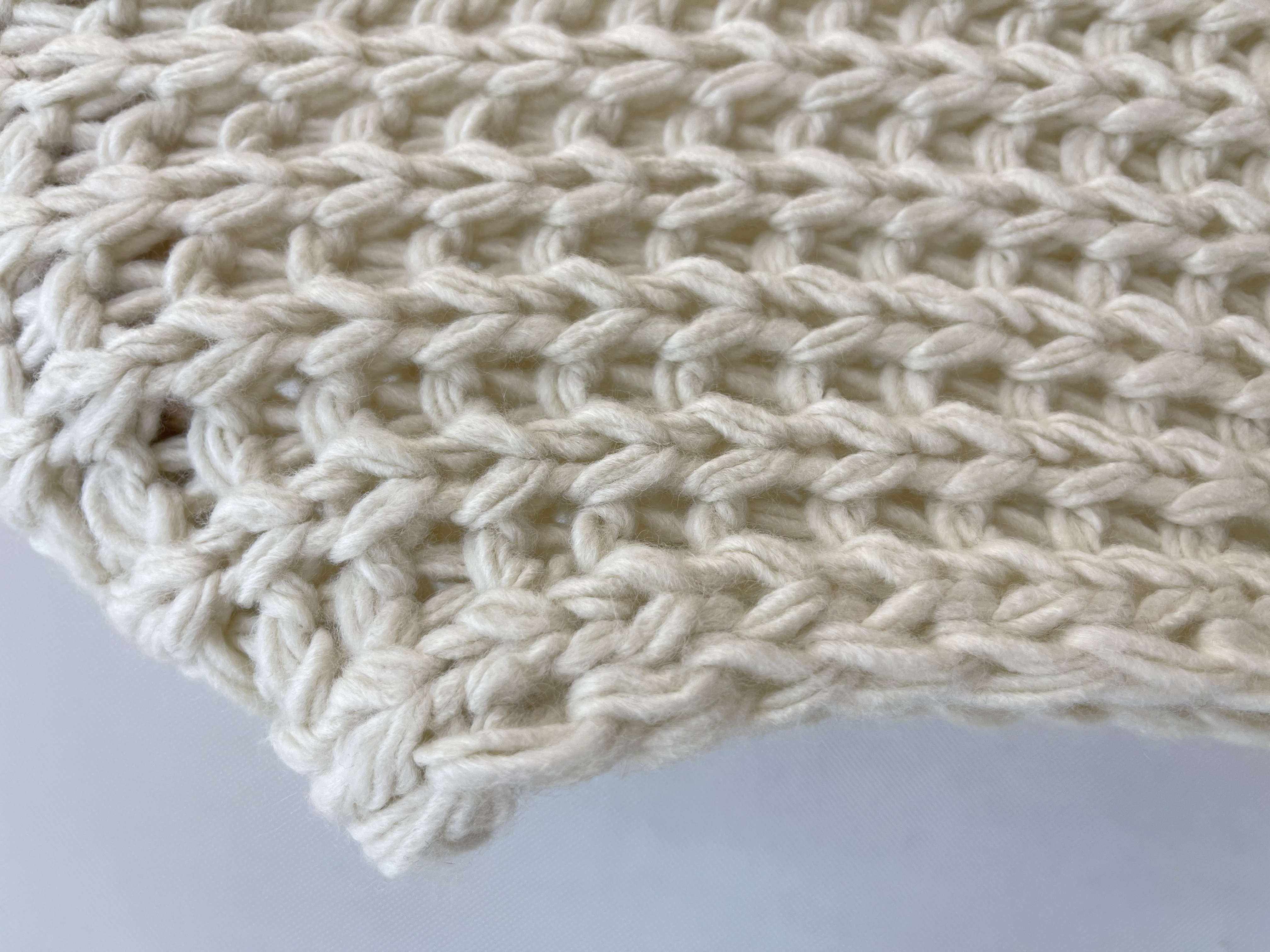 Hand - crocheted Vest - style Cardigan with Decorative Gold Fasteners