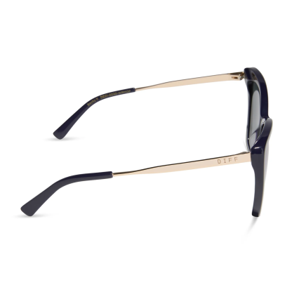 BECKY II - CREAM TORTOISE + PINK MIRROR SUNGLASSES