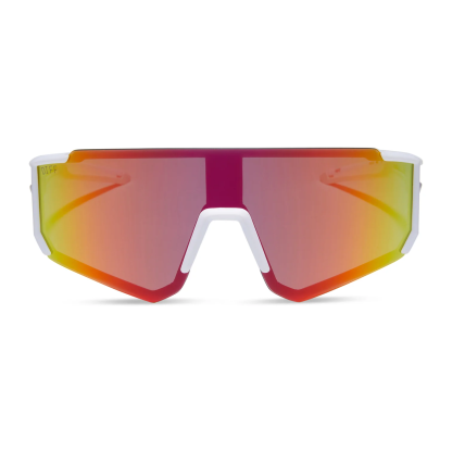 HEAT - NEON YELLOW + PINK RUSH MIRROR + POLARIZED SUNGLASSES