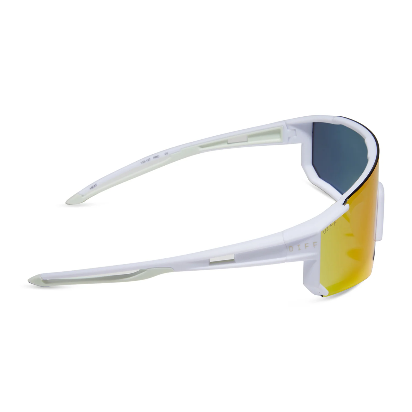 HEAT - NEON YELLOW + PINK RUSH MIRROR + POLARIZED SUNGLASSES