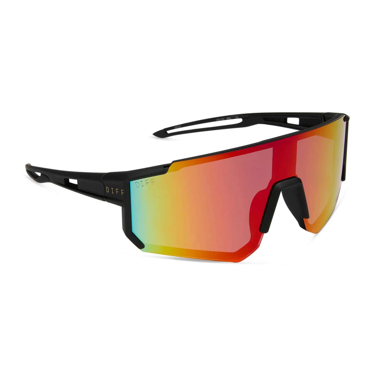 HEAT - NEON YELLOW + PINK RUSH MIRROR + POLARIZED SUNGLASSES