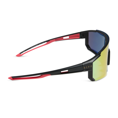 HEAT - NEON YELLOW + PINK RUSH MIRROR + POLARIZED SUNGLASSES