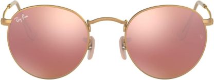 Rthtay-Bthtan RB3447 Round Metal Sunglasses