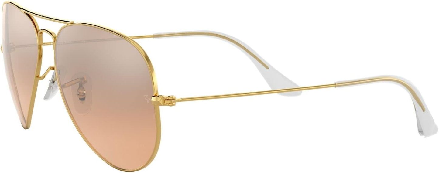 Rthtay-Bthtan RB3025 Classic Mirrored Aviator Sunglasses
