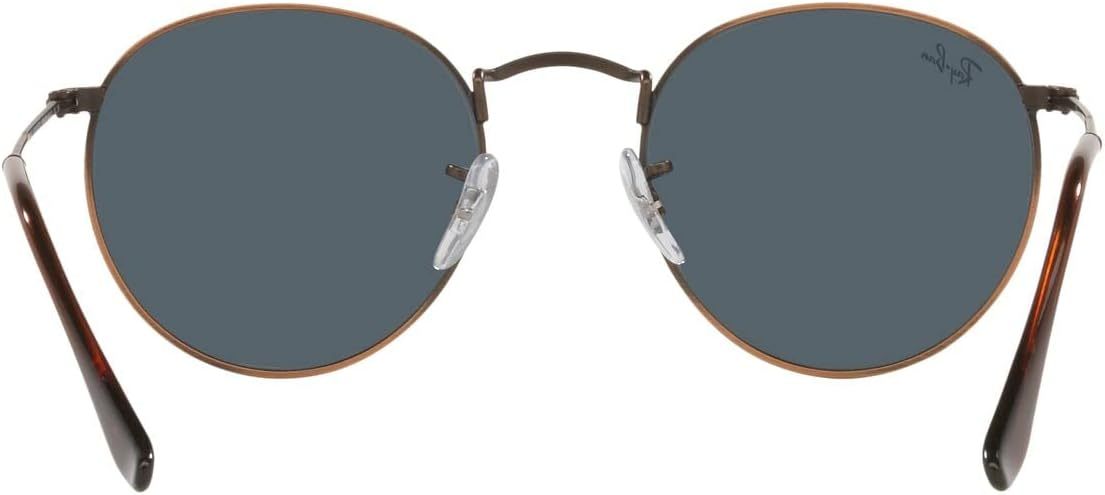 Rthtay-Bthtan RB3447 Round Metal Sunglasses