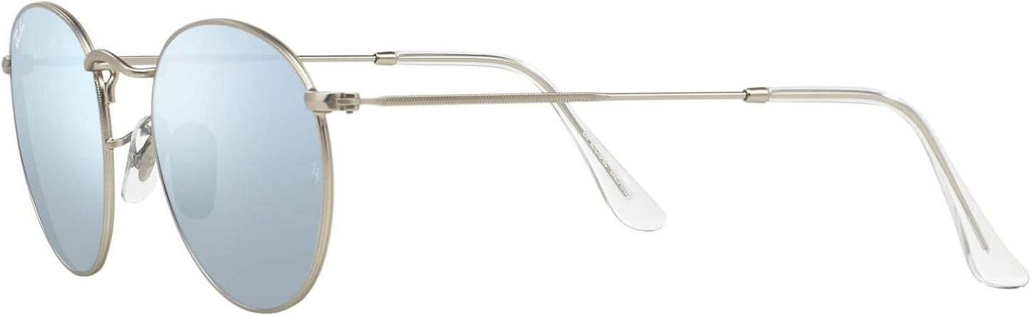 Rthtay-Bthtan RB3447 Round Metal Sunglasses