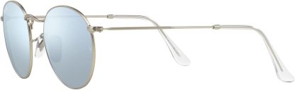 Rthtay-Bthtan RB3447 Round Metal Sunglasses