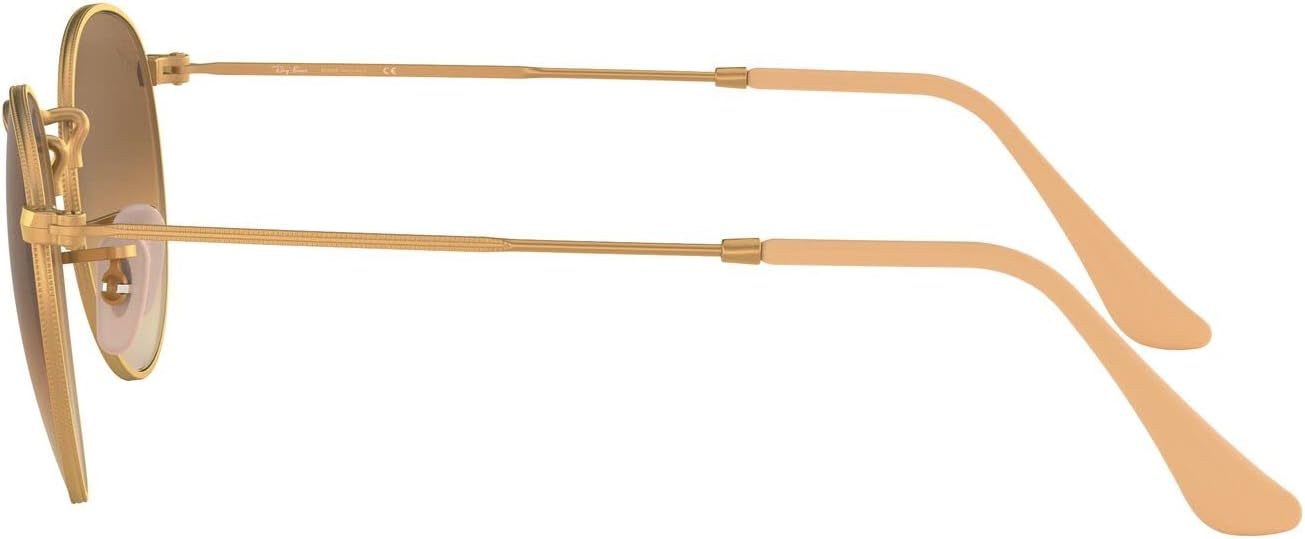 Rthtay-Bthtan RB3447 Round Metal Sunglasses