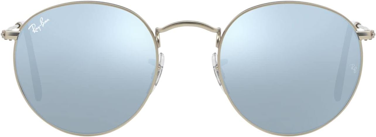 Rthtay-Bthtan RB3447 Round Metal Sunglasses