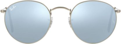 Rthtay-Bthtan RB3447 Round Metal Sunglasses