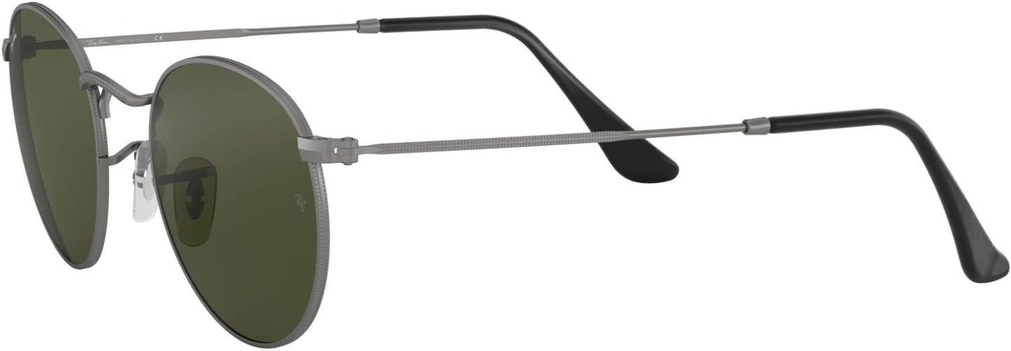 Rthtay-Bthtan RB3447 Round Metal Sunglasses