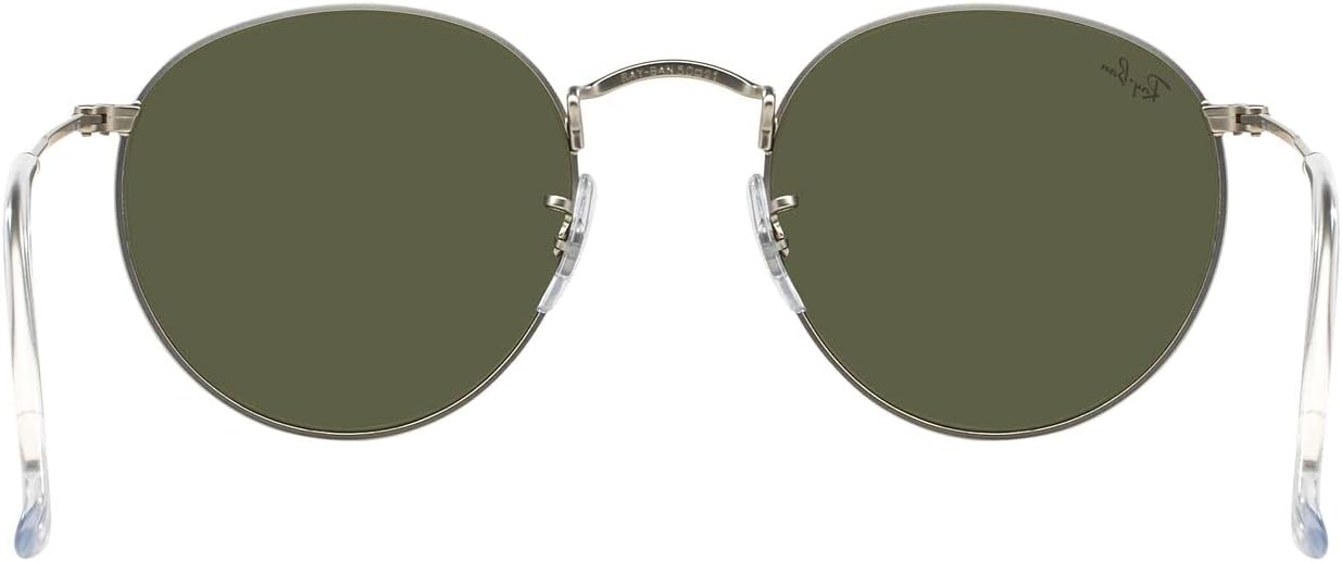 Rthtay-Bthtan RB3447 Round Metal Sunglasses