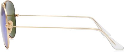 Rthtay-Bthtan RB3025 Classic Mirrored Aviator Sunglasses